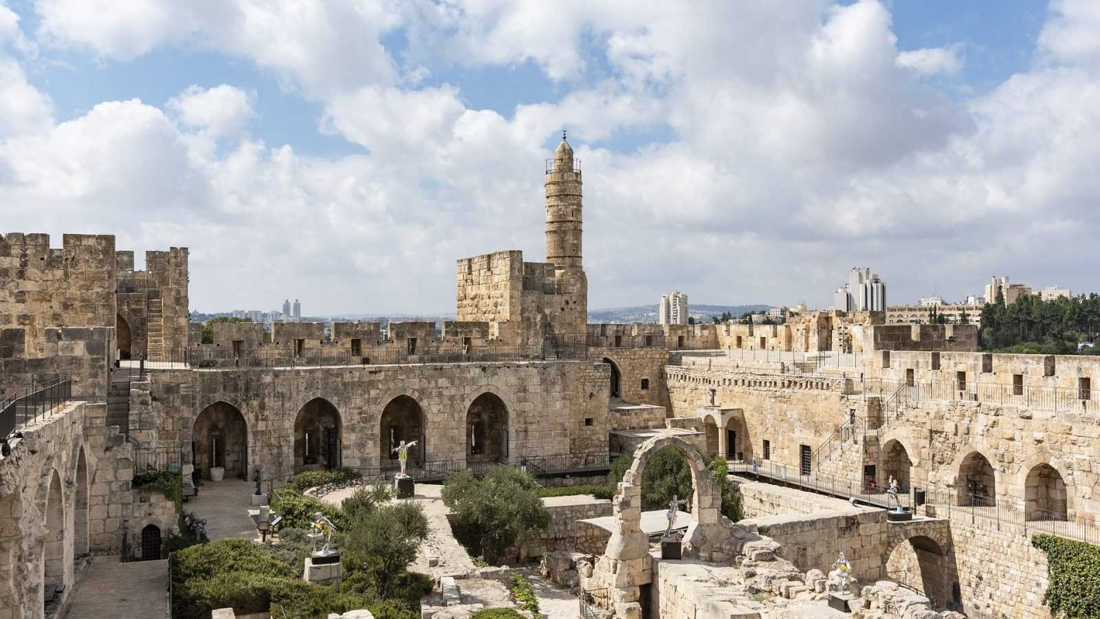 City of David, on of the biblical sites in Israel