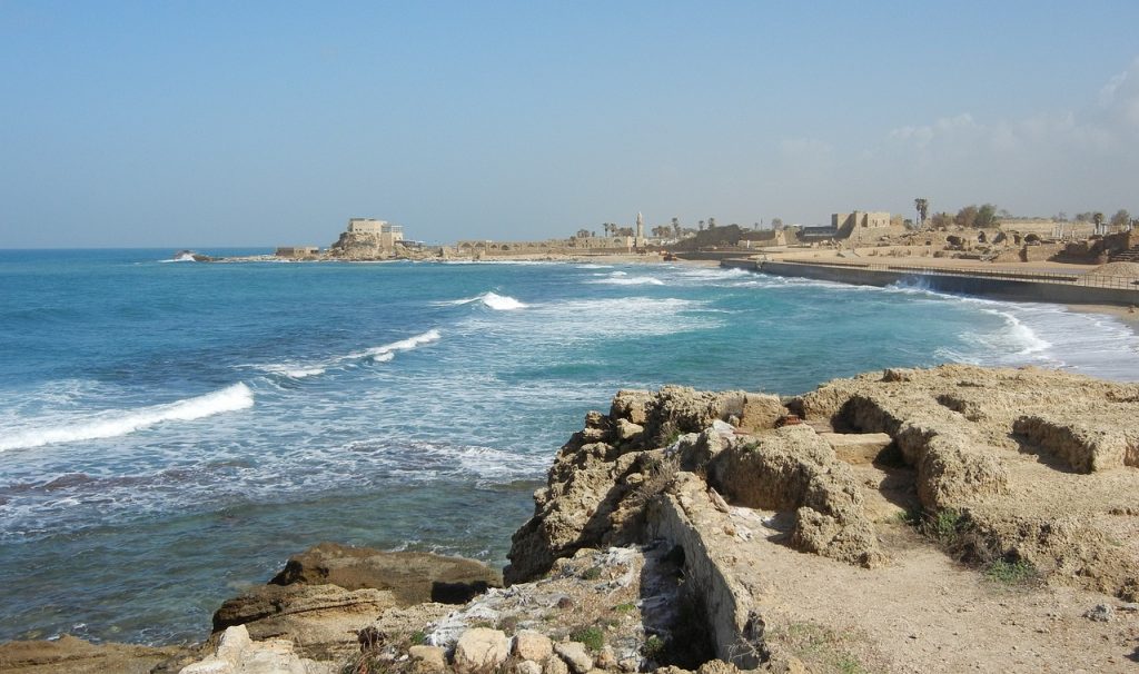 Israel tours for seniors to Caesarea