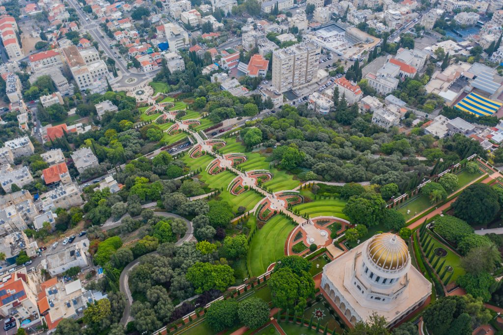 Free things to do in Israel is to see the Bahai Gardens in Haifa